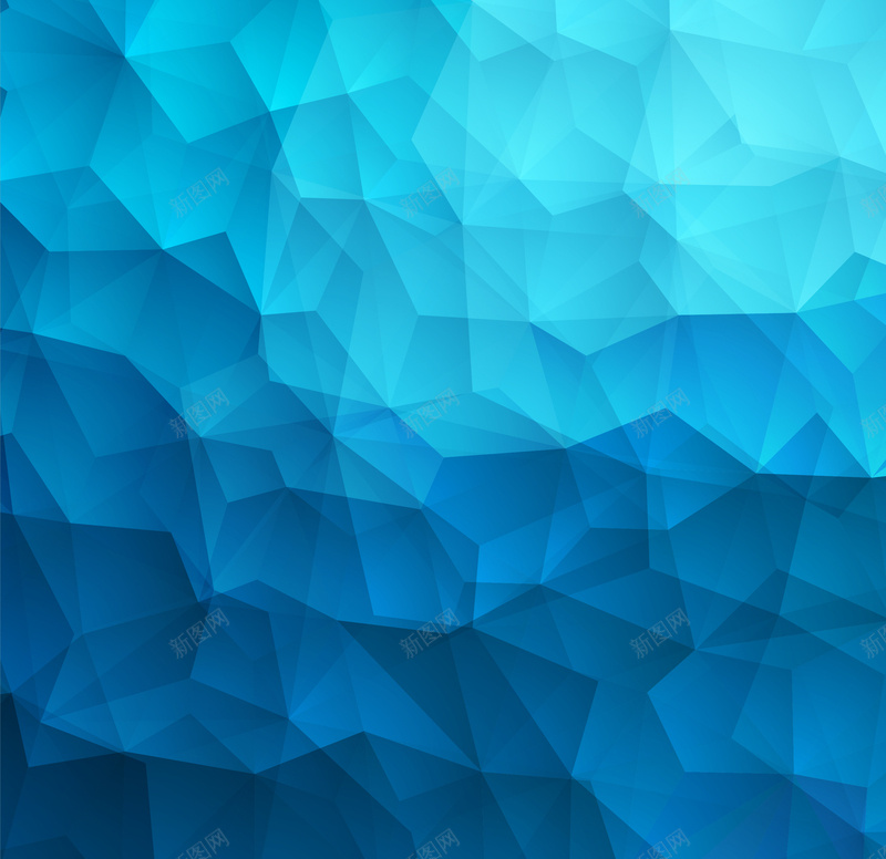 海水蓝立体多边形背景矢量图eps设计背景_新图网 https://ixintu.com 几何 创意背景 天蓝色 常用背景 扁平 海水蓝背景 渐变 立体多边形背景 背景 背景展板 蓝色 青色 矢量图