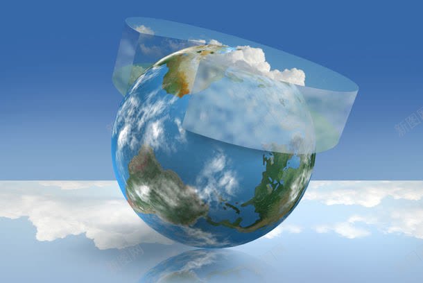 蓝天白云与地球jpg设计背景_新图网 https://ixintu.com 云朵 保护地球 其它类别 动漫蓝天白云图片 图片素材 地球 天空 绿色环保 背景花边 蓝天 蓝天白云与地球图片 蓝天白云与地球图片素材下载
