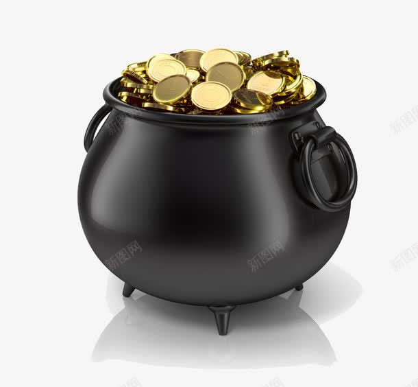 聚宝盆png免抠素材_新图网 https://ixintu.com 商务 商务金融 投资 投资理财 摄影 理财 硬币 纸币 聚宝盆 聚宝盆图 财富 财经 金币 金融 金融货币 钱币