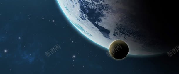 宇宙中的行星jpg设计背景_新图网 https://ixintu.com 图片 宇宙 行星