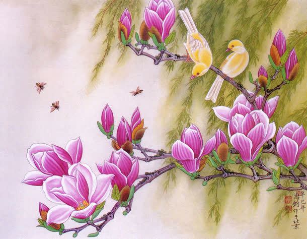 艳丽插画背景jpg设计背景_新图网 https://ixintu.com 卡通背景 图片素材 小鸟 底纹 底纹背景 手绘 插画 时尚花纹 背景墙 背景花边 艳丽插画背景素材图片 艳丽插画背景素材图片素材下载 花朵 花纹 花骨朵 鲜花