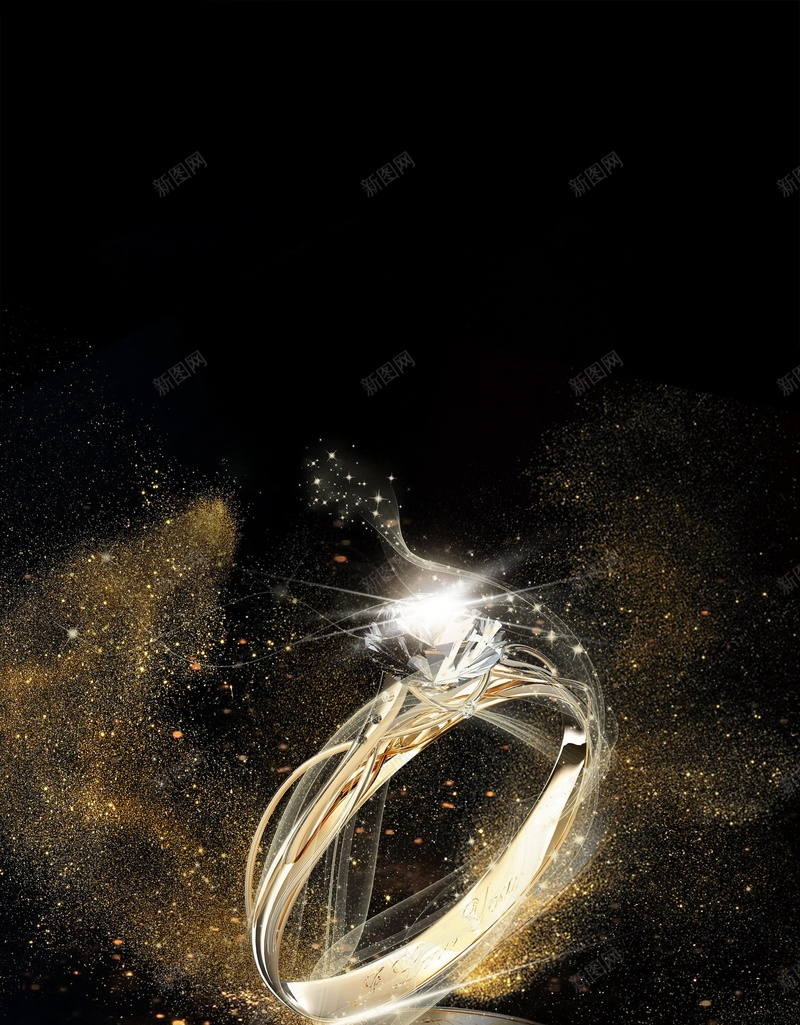 高端珠宝首饰促销psd设计背景_新图网 https://ixintu.com 150PPI PSD源文件 分层文件 平面设计 戒指 珠宝 钻石 银饰 首饰促销 高端