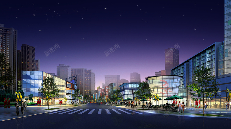 商场夜景海报背景psd设计背景_新图网 https://ixintu.com 后期素材 商业建筑 商场夜景透视图图片下载 城 城市规划 建筑效果图 建筑景观 效果图素材 规划设计