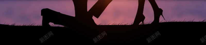 因为爱情情人节主题浪漫海报jpg设计背景_新图网 https://ixintu.com 520 520促销广告 人物剪影 我爱你 户外 求婚 爱情 甜蜜告白 表白