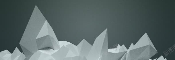 D个性多边形背景banner图jpg设计背景_新图网 https://ixintu.com 个性 商务 质感 高大上