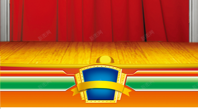 二人转演出海报背景psd设计背景_新图网 https://ixintu.com 二人转 演出 演出海报 舞台
