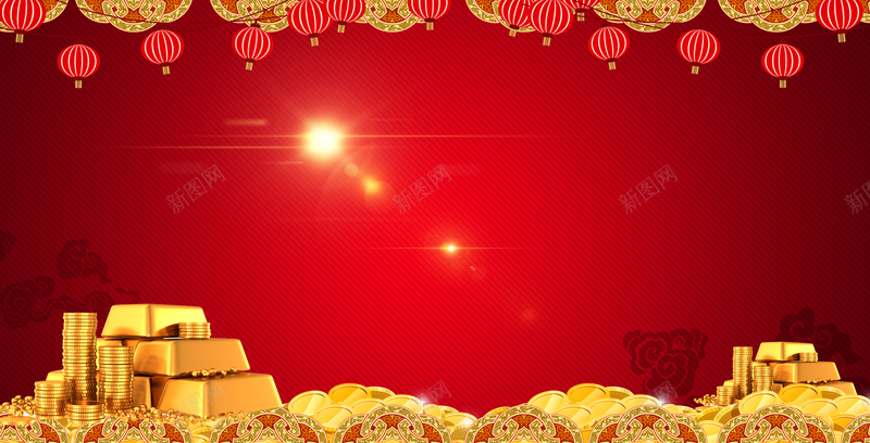 红色金条黄金旺铺招租广告海报背景jpg设计背景_新图网 https://ixintu.com 商业旺铺 招租广告 旺铺转让 海报宣传背景 激动 火热招商 红色背景 财富广场 金条 黄金旺铺