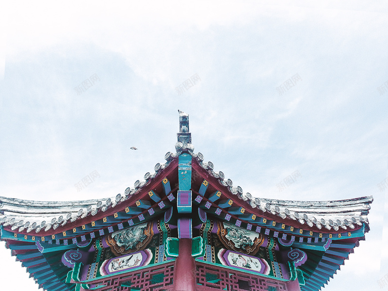 呼和浩特昭君墓jpg设计背景_新图网 https://ixintu.com 呼和浩特 天空 屋檐 昭君墓