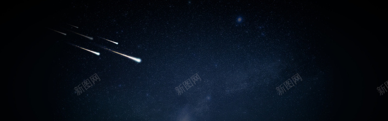 星空背景bannerpsd设计背景_新图网 https://ixintu.com 夜晚星空流星雨黑色 星云 星海 星空 星际 梦幻 浪漫 海报banner