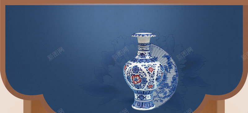 古典中式古色青花瓷蓝色家居装饰背景psd设计背景_新图网 https://ixintu.com 几何 古典家居 古色 家装 家装节 广告 房屋 温馨家居 素材 背景 装修 设计 青花瓷