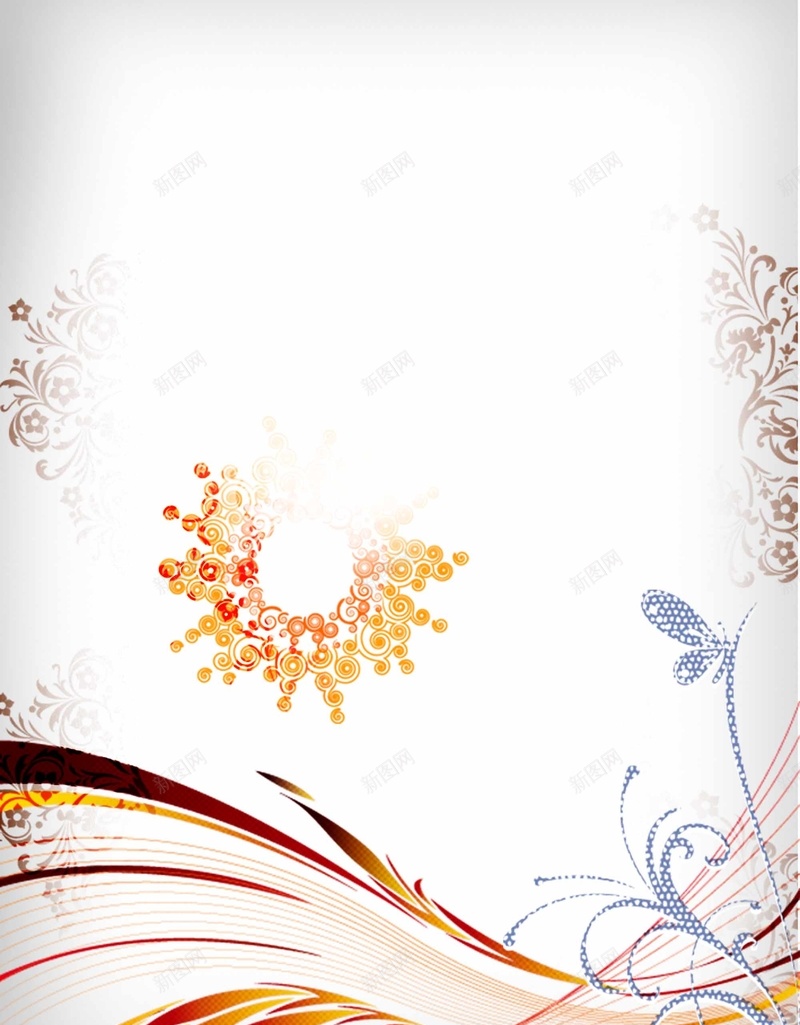 时尚杂志封面欧式花纹背景psd高清背景_新图网 https://ixintu.com 开心 时尚 时尚花纹 欧式封面 欧式花纹 活力 潮流杂志 激情 花朵 花纹 蝴蝶 青春