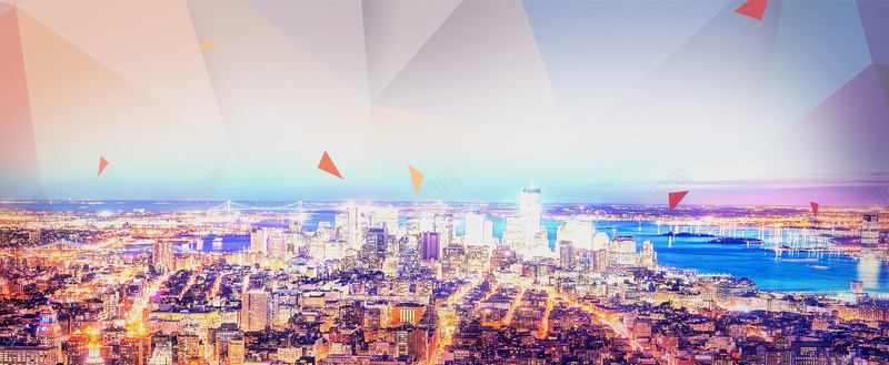 大气繁华城市背景psd_新图网 https://ixintu.com 城市 夜景 大气背景 摄影 海报banner 繁华 风景