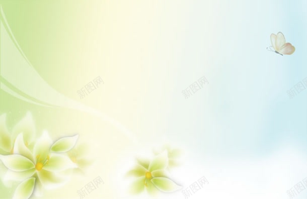 清新淡雅花卉jpg设计背景_新图网 https://ixintu.com 淡雅 清新 花卉