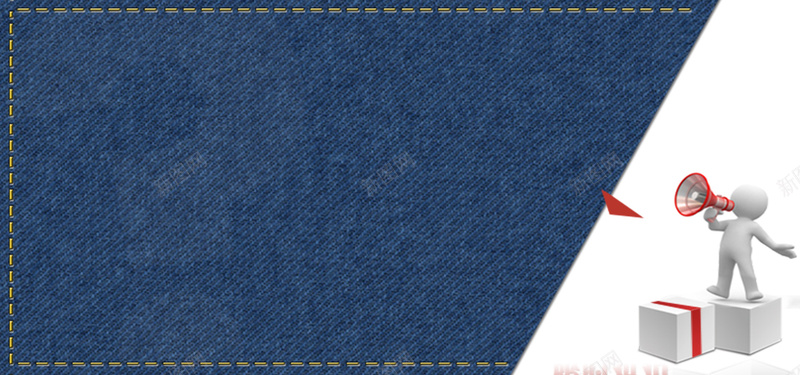 牛仔纹质感背景psd设计背景_新图网 https://ixintu.com 斜纹 海报banner 牛仔 纹理 质感