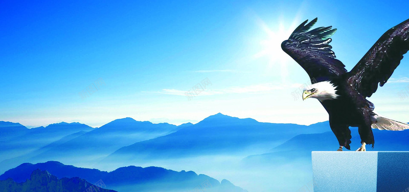企业大气蓝色金融海报背景psd设计背景_新图网 https://ixintu.com 企业 企业banner 企业展板 企业愿景 企业文化 企业服务 企业管理 企业背景