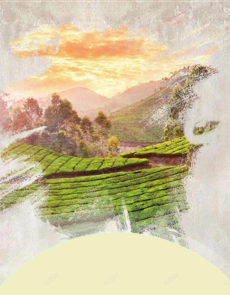 茶叶广告自然ps分层H5背景psd_新图网 https://ixintu.com H5背景 山水 广告 摄影 绿色 自然 自然背景 茶叶 茶叶广告 茶叶背景 风景