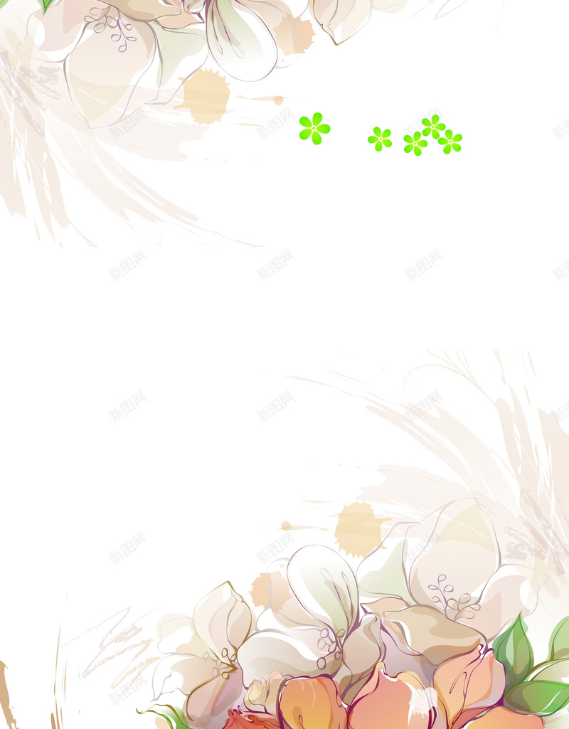 水彩花朵淡雅水墨宣传单海报背景psd设计背景_新图网 https://ixintu.com 宣传单 水墨 水墨背景 水彩 水彩背景 海报水墨 海报素材 背景海报 花朵 花朵背景