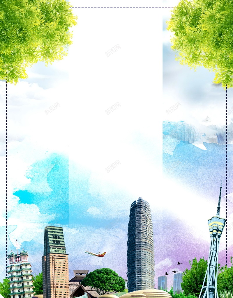 时尚简约郑州旅游psd设计背景_新图网 https://ixintu.com 中原福塔 分层文件 平面设计 旅游 景点 河南旅游 源文件 郑州印象 郑州地标建筑 郑州新区 郑州景点 郑州风景 高清