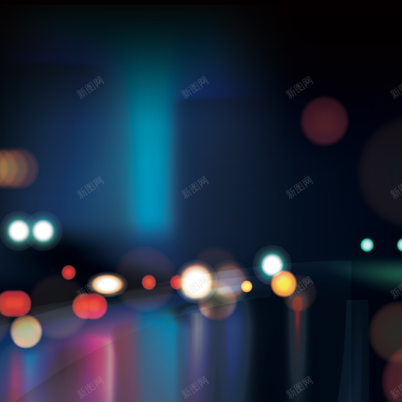 淘宝背景图psd设计背景_新图网 https://ixintu.com 主图 城市夜晚 炫彩 霓虹 霓虹PSD