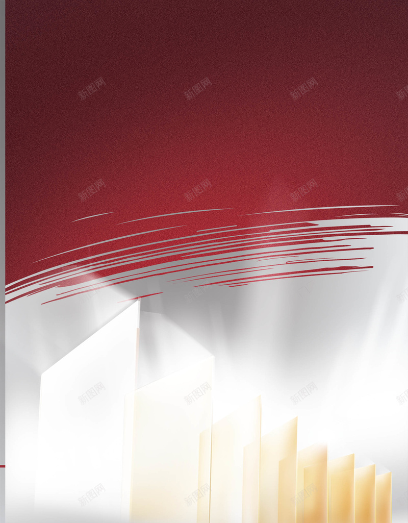 科技商务简约红色海报背景psd设计背景_新图网 https://ixintu.com 商务 海报 渐变 灯光 科技 简约 红色 纹理 背景