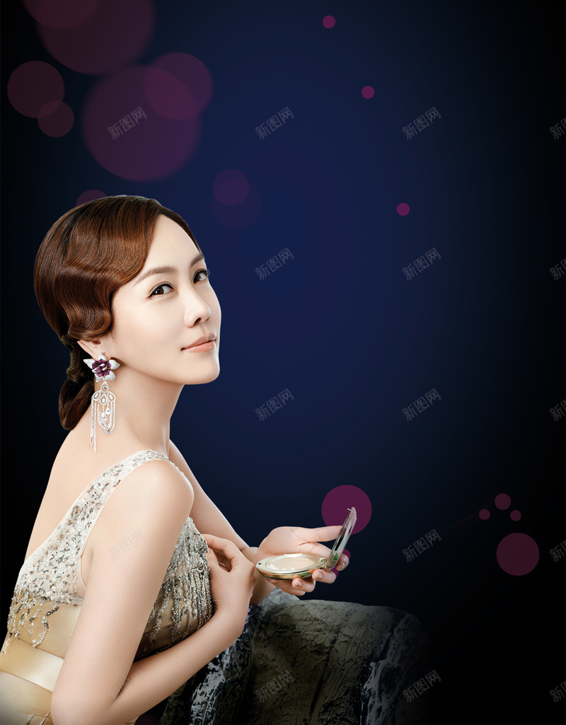 整形美容海报DMpsd设计背景_新图网 https://ixintu.com psd 整形 海报 淘宝模板下载 淘宝素材 淘宝设计 美容 黑色