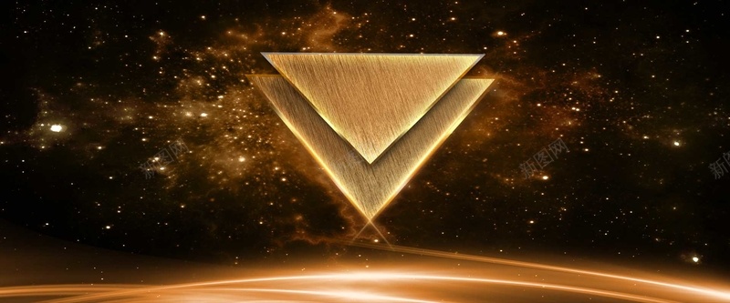 黑色科幻星光质感倒三角淘宝背景psd设计背景_新图网 https://ixintu.com 三角 几何 异域 星光 梦幻 淘宝背景 科幻 质感 金属质感