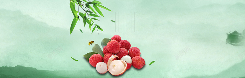 淘宝大气水果促销海报背景图psd设计背景_新图网 https://ixintu.com 中国风 中国风海报 创意海报 新鲜水果 新鲜荔枝 水果 水果海报 淘宝背景 荔枝 荔枝海报