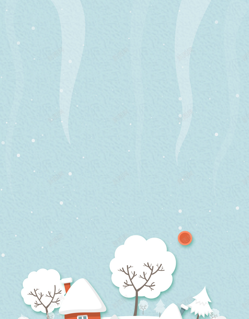 唯美梦幻卡通小雪节气模板海报背景psd设计背景_新图网 https://ixintu.com 下雪 中国节气 二十四节气 冬至 卡通雪景 唯美梦幻 大雪 小雪 开心 海报背景 立冬 节气模板 雪人