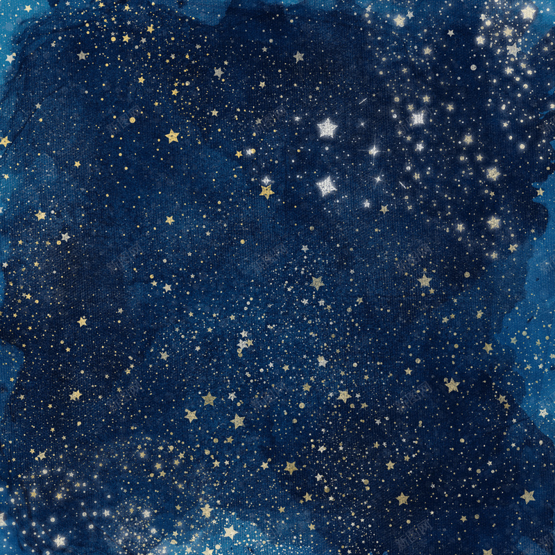 童话中的繁星jpg设计背景_新图网 https://ixintu.com 星星 星空 繁星 蔚蓝
