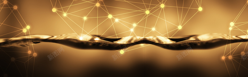 商务科技黑金线条bannerpsd设计背景_新图网 https://ixintu.com banner 商务 大气 时尚 晚会 科技 线条 质感 酷炫 颁奖典礼 黄色 黑金