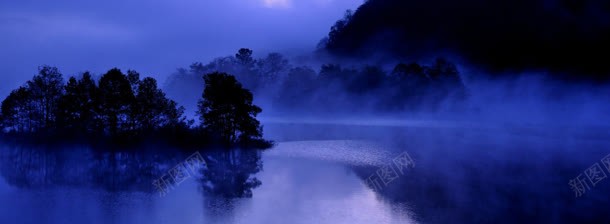 夜色环绕唯美背景bannerjpg设计背景_新图网 https://ixintu.com banner 唯美 夜色 湖水 环绕 背景