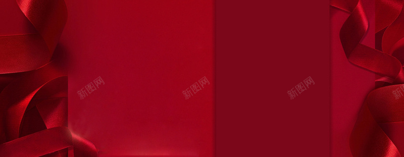 情人节浪漫红色海报背景背景