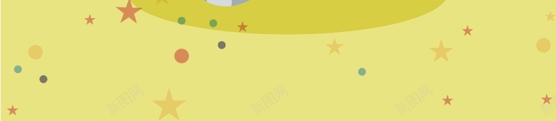 卡通动物黄色手绘插画可爱背景矢量图ai高清背景_新图网 https://ixintu.com 动物 卡通 可爱 大象 手绘 插画 简约背景 黄色背景 矢量图
