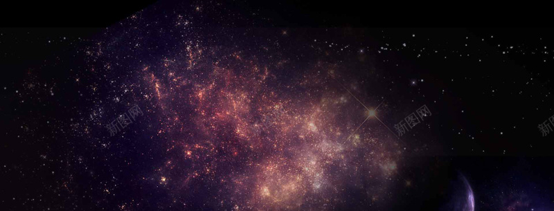 星空banner背景图jpg设计背景_新图网 https://ixintu.com 创意 夜空 星空banner背景图免费下载 梦幻 浪漫 海报banner 电影宣传