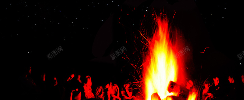 夏季夏令营篝火晚会狂欢火光黑色背景psd设计背景_新图网 https://ixintu.com 中国传统节气 卡通儿童 夏天 小清新 挂历 挂画 文化节日 暑假 暑假文艺 节气海报