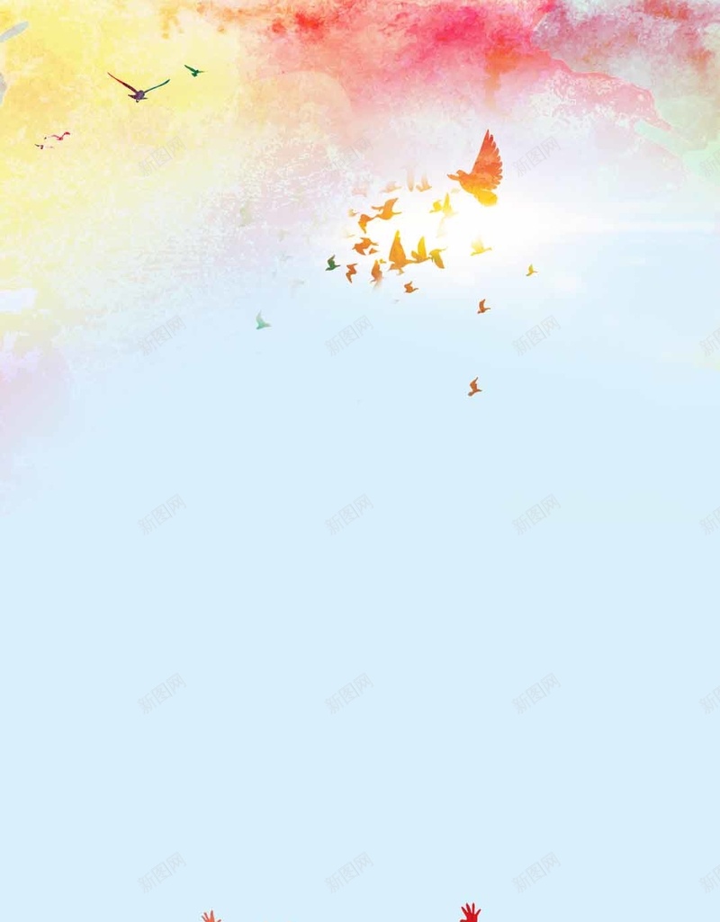致青春太阳梦幻商业H5背景psd设计背景_新图网 https://ixintu.com 54 54青年节 五四 商业H5背景素材 太阳 梦幻 致青春 青年节 青春