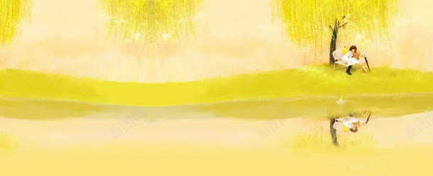 韩国动漫唯美背景bannerjpg设计背景_新图网 https://ixintu.com banner 动漫 唯美 背景 韩国