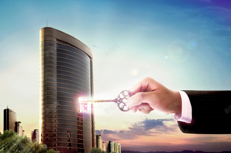 人手用钥匙开启金融大厦psd设计背景_新图网 https://ixintu.com 人手 人手开启 大厦 幸福 开启 开启大厦 金融 金融大厦 钥匙 钥匙开启 钥匙金融