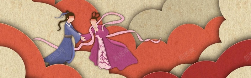 微立体情人节banner背景psd设计背景_新图网 https://ixintu.com 七夕 剪纸 婚礼 微立体 情人节 情侣 我爱你 文艺 梦幻 浪漫 爱情 结婚 表白