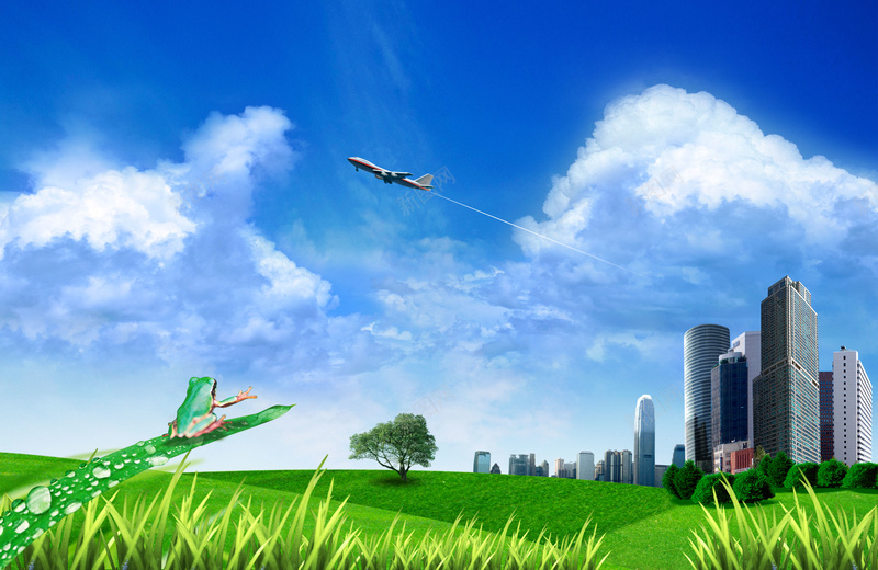 青云直上海报背景psd设计背景_新图网 https://ixintu.com 城市节奏 清新空气 爱护环境 环保意识 生态环境 绿色家园 自然风光 航天飞机 蓝 青云直上图片下载 青色的云