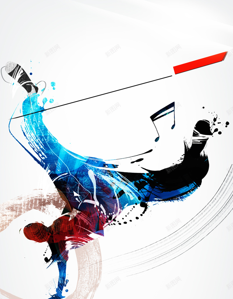 梦幻音乐舞蹈白色背景jpg设计背景_新图网 https://ixintu.com 时尚 梦幻 涂鸦 激情 狂欢 白色 线条 背景 舞蹈 色彩 街舞 音乐 颜料
