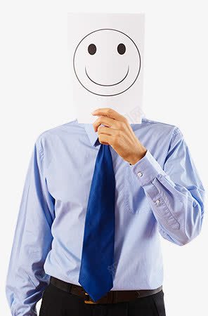白领的生活png免抠素材_新图网 https://ixintu.com 一个上班族 一个画笑脸的男士 白领的压力