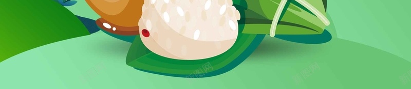 创意小清新端午节粽子插画海报背景模板psd设计背景_新图网 https://ixintu.com 传统节日 创意 小清新 手绘 插画 海报 端午节 粽子 背景模板