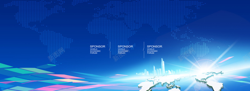 科技文化psd设计背景_新图网 https://ixintu.com 商务 商务会议背景 海报banner 科幻 科技 科技感 科技风 蓝色科技 高科技