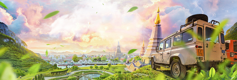 绿色风景实景天空绿叶一起撒欢bannerpsd设计背景_新图网 https://ixintu.com banner 一起去撒欢 国庆出游季 天空 实景 海报 淘宝 电商 绿叶 绿色 风景