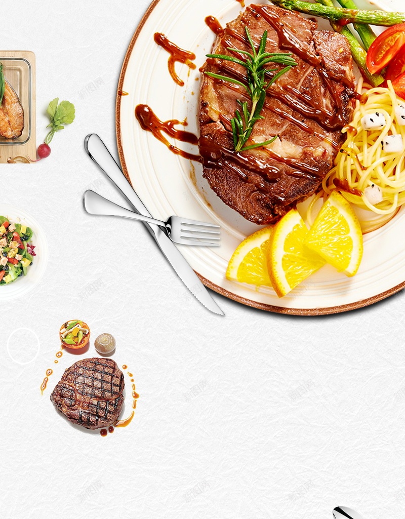 意大利牛排意面美食海报psd设计背景_新图网 https://ixintu.com PSD源文件 PSD素材 分层文件 烤肉 烤肉店 煎牛排 牛排 牛排店 美食 背景模板 背景海报 背景素材 饮食文化 高清背景