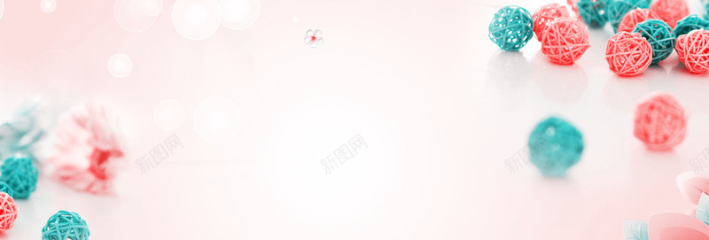 毛线背景jpg设计背景_新图网 https://ixintu.com 全屏banner背景 梦幻 横幅背景 毛线 浪漫 海报banner