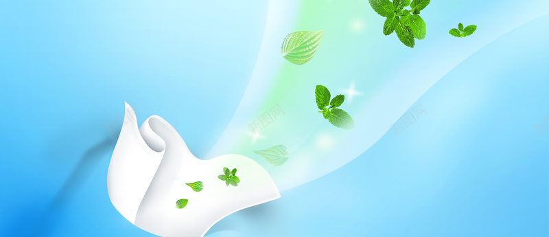 纸巾清新树叶背景bannerpsd设计背景_新图网 https://ixintu.com banner 小清新 文艺 树叶 海报banner 清新 简约 纸巾 背景
