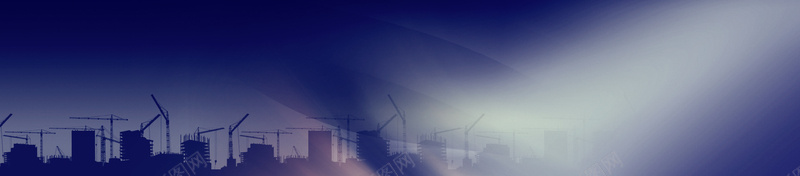 凌晨施工背景jpg设计背景_新图网 https://ixintu.com 全屏banner背景 几何 塔吊 工地 工地塔吊 扁平 横幅背景 海报banner 渐变 蓝色