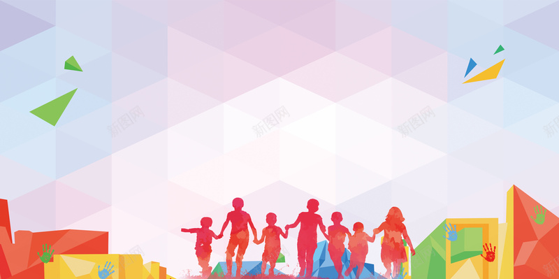 开学典礼开学啦新学期展板背景psd设计背景_新图网 https://ixintu.com 人物剪影 几何 学校 开学 开学典礼 开学啦 开学季 教育 新学期新起点